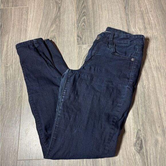 Old Navy Rockstar Low Rise Blue Jeans EPC Size 4 Excellent Preloved Condition - Picture 3 of 6